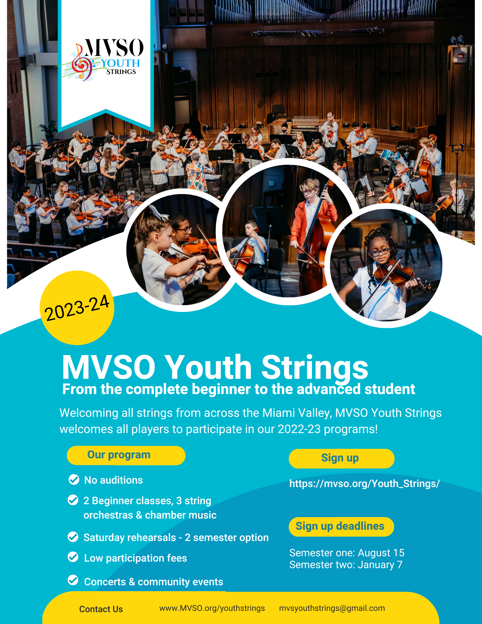 Youth Strings Poster